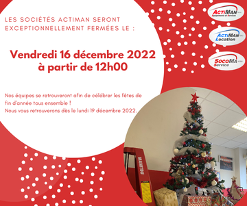 FERMETURE EXCEPTIONNELLE FERMETURE EXCEPTIONNELLE