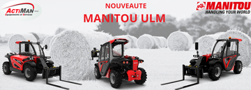 Chariot télescopique MANITOU ULM 412H