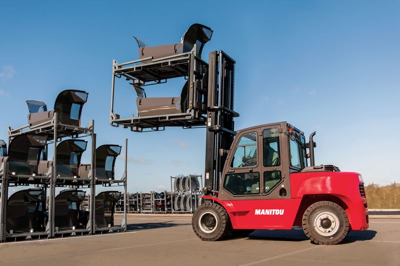 Chariot élévateur 10T diesel MANITOU MI 100 D • Actiman