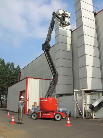 Nacelle articulée électrique 15m MANITOU 150 AETJ-C