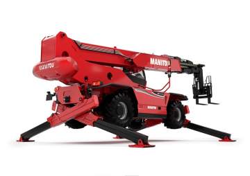 Chariot télescopique rotatif 24m MANITOU MRT 2470