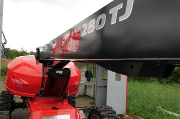 Nacelle télescopique thermique MANITOU 280 TJ Nacelle télescopique thermique MANITOU 280 TJ