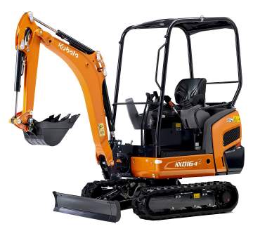 Mini pelle 1T5 KUBOTA KX016-4