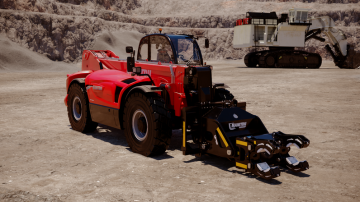 Chariot télescopique 10m MANITOU MHT 10200