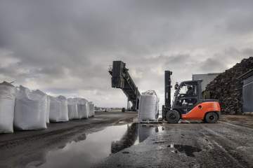 Chariots élévateurs frontaux diesel avec convertisseur de couple haut tonnage de 4 à 8T TOYOTA Tonero